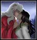 ~*~InuYasha and Kagome Kissing~*~