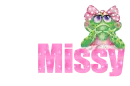 NAME MISSY/FROG