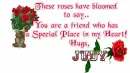 Roses for you friend-Judy