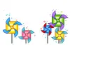pinwheels