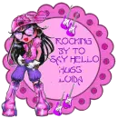 ROCKING BY TO SAY HELLO HUGS LOIDA/ROCK GIRL