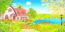 kawaii countryside house
