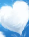 kawaii cloud heart <3