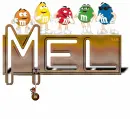 name tag-m&m-Mel