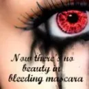 Bleeding Mascara