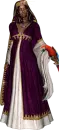 LADY WITH MACAW