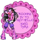ROCKING BY TO SAY HELLO HUGS TARA