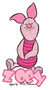 Zoey Sitting Piglet