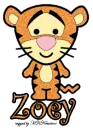 Zoey Tigger Cutie