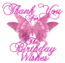 Thank You For The Birthday Wishes