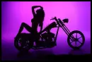Sexy Female Biker