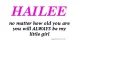 little girl