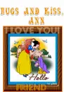 i love you w/ SNOWHITE ..ANN