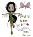 Flying by to say hi
