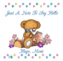 Note To Say Hello, Hugs Moni