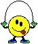 skipping smiley