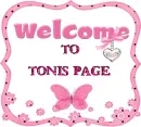 Welcome to Toni's Page
