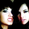 demi lovato & selena gomez