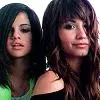 demi lovato & selena gomez