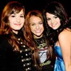 miley cyrus, selena gomez, & demi lovato