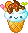 blueberry ice cream sundae