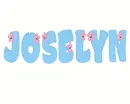 Glitter Text-First Name-Joselyn