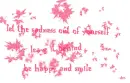 leave sadness behind