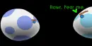 fighting yoshi eggs