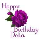 Delia   Happy Birthday