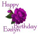 Evelyn  Happy Birthday
