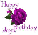 Jaya  Happy Birthday
