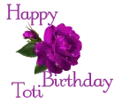 Toti  Happy Birthday