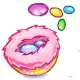 candy egg in the nest