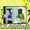 CL and Minzy clap clap
