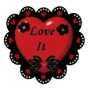 Glitter Text-Love It