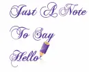 Just A Note