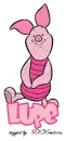 Lupe Sitting Piglet