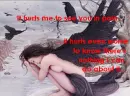It hurts me to see you in pain...it hurts even worse to know I can do nothing