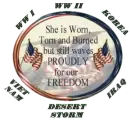 Support Our Troops Sign