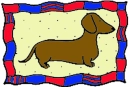 daschund blanket