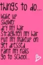 a girl's things to do:)