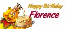happy birthday Florence