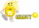 m&m orange-firstname-Christy