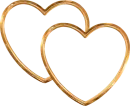 DOUBLE GOLDEN HEARTS