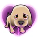 sad dog
