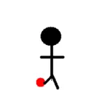 Stick Person Wall Ball