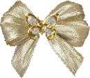 Gold Butterfly Bow