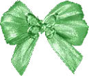 Green Butterfly Bow