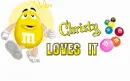 Christy loves it-m&m-yellow