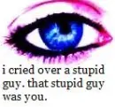 a stupid guy.